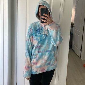 Hollister must-have collection tie dye sweater hoodie